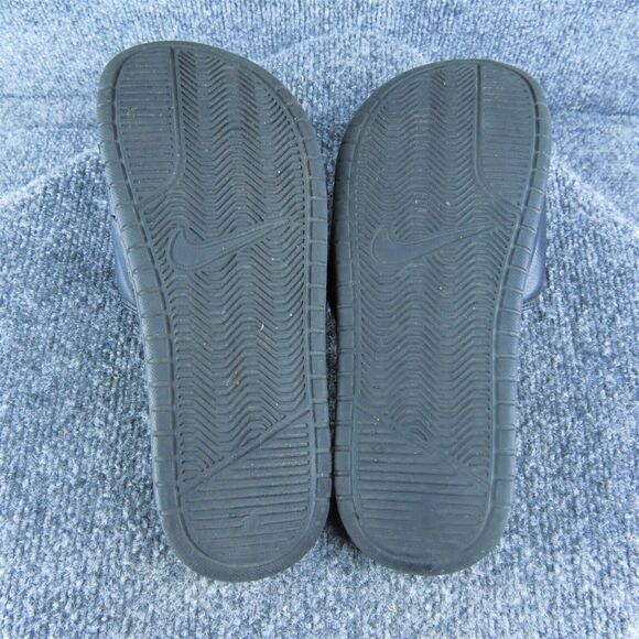 Nike Women Slide Sandal Shoes Size 7 Medium Black Synthetic‎ - Picture 8 of 10